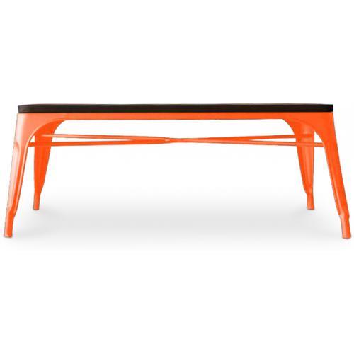 Banc Tolix Xavier Pauchard Style Orange
