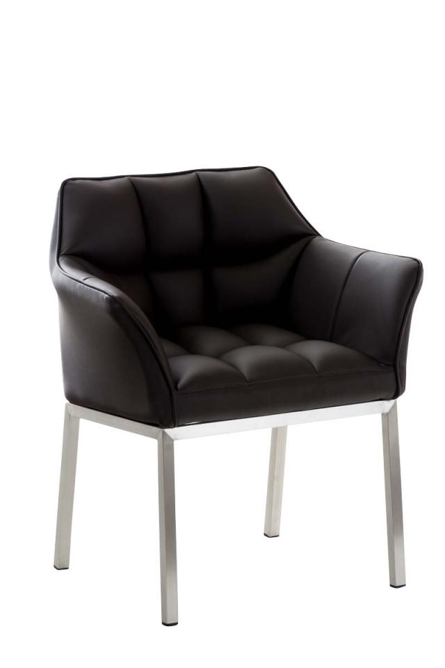 CLP Chaise de salle à manger Octavia E acier inoxy