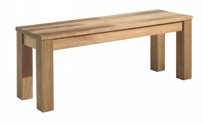 Banc en teck massif brossé 153 cm Bornéo Casita