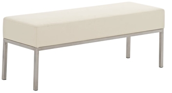 CLP Banc 3 places LAMEGA 120x40 acier inoxydable c