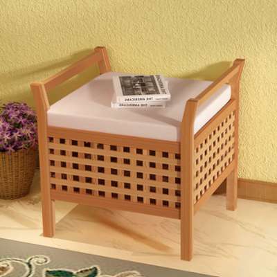 VidaXL Banc de rangement Bois noyer massif 49 x 48