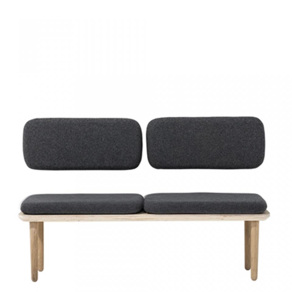 Banc design en chêne Welcome Bloomingville