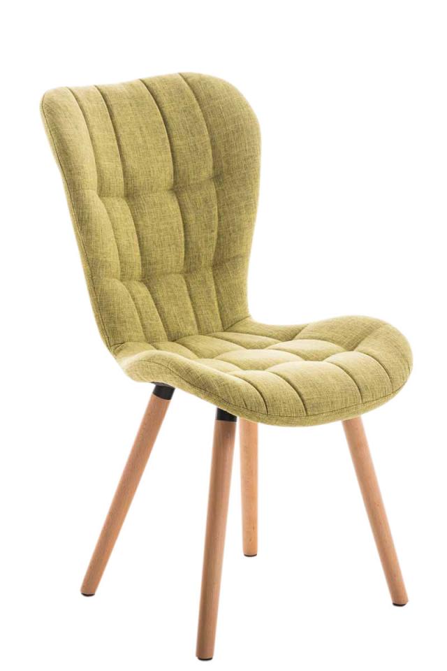 CLP Chaise de salle à manger Elda tissu natura boi