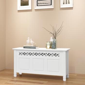 VidaXL Banc de rangement en style baroque PFDM bla