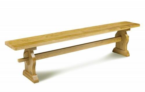 Banc monastère chêne BRESSANE