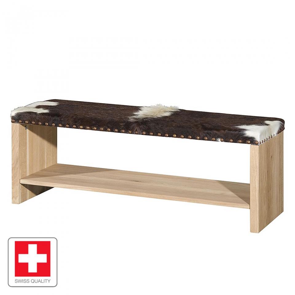 Banc dassise St. Moritz - Chêne sauvage massif