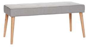 Banc en tissu design scandinave - BANCA GRIS