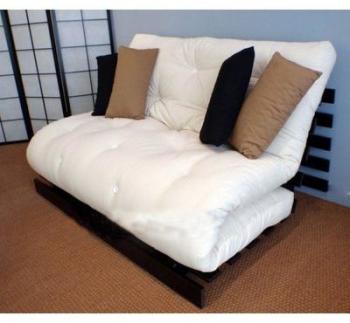 Roots 140 Wengé futon écru