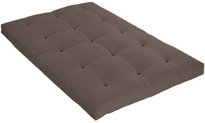 Matelas FUTON gris anthracite 140x190 cm