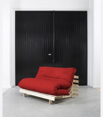 Banquette futon capitonné convertible structure bo