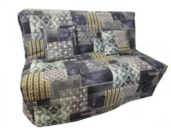 Banquette BZ convertible AXEL à imprimés 160 200cm Banquette BZ convertible AXEL