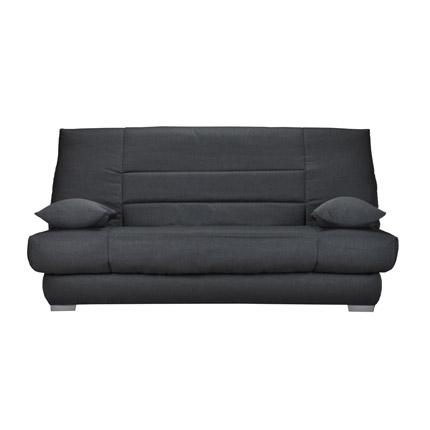 Banquette-lit clic-clac 130cm mousse HD 28kg motif