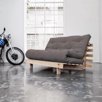Roots 140 naturel futon gris clair