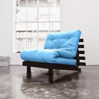 Roots 90 wengé futon horizon bleu Roots 90 wengé futon horizon