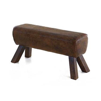 Banc en cuir 90 cm - RETRO Banc en cuir 90 cm - RETRO