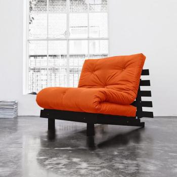 Roots 90 wengé futon orange Roots 90 wengé futon orange