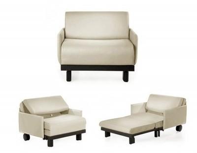 Fauteuil convertible 1 Place MOVING 88 CREMA (cuir Fauteuil convertible 1 Place