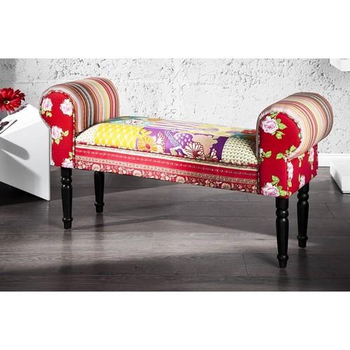 Banquette patchwork design Ileana