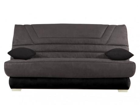 Canapé clic-clac en microfibre TULSA avec matelas BULTEX Canapé clic-clac en microfibre