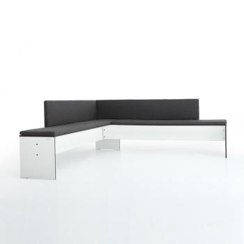 Riva - Banquette dangle - blanc/résine artificiel