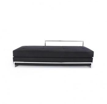 Day Bed Eileen Gray - Banquette-Lit - noir/tissu D