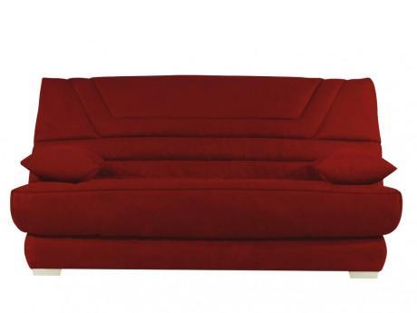 Canapé clic-clac en microfibre TULSA avec matelas BULTEX Canapé clic-clac en microfibre