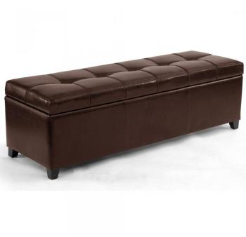 Banquette Coffre Milano Marron
