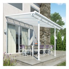 Pergola Aluminium blanc AZUR 300 x 300 cm