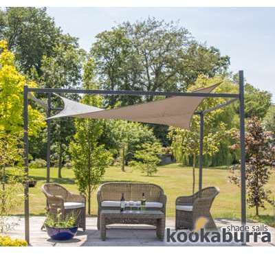 Voile D ombrage Rectangle De 3m x 2m Couleur Taupe Voile D ombrage Rectangle