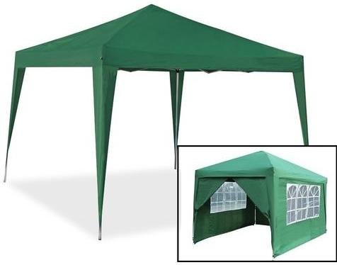 Tonnelle Pliante Budget 3mx3m - Vert