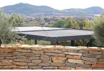 Pergola Bioclimatique Planisphère V2 Autoportante