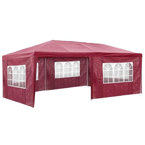 Tonnelle, Pavillon de Jardin avec 5 Panneaux Latér