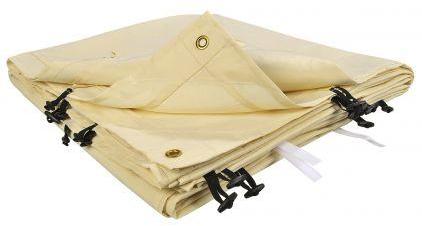 Toile de rechange beige pour auvent ou tonnelle ad