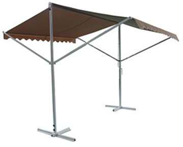 Store double pente sur pied BOTICELLA 3 x 3 M