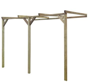 VidaXL Pergola murale en bois 2 x 3 2 2 m VidaXL Pergola murale en bois