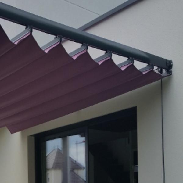 Pergola Aluminium SUNVISION PRO Entre Mur - Toile