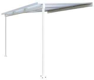 Pergola en aluminium Blanche TOP PRIX - plusieurs largeurs Pergola en aluminium Blanche