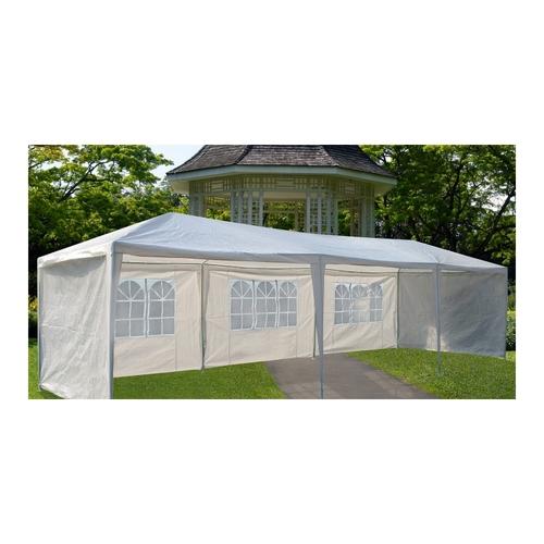 Tente De Jardin Pergola 3X9M Tolosa Toile Blanche