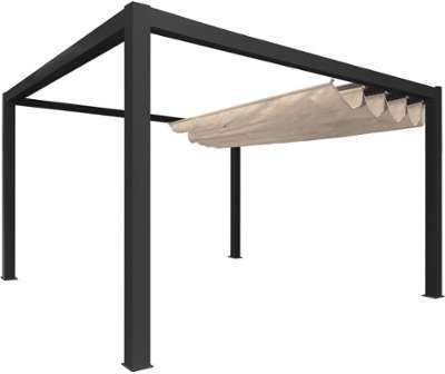 Pergola toile et aluminium Classique Pergola toile et aluminium