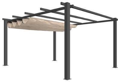 Pergola toile et aluminium Top Prix Pergola toile et aluminium