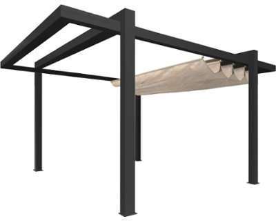 Pergola toile et aluminium GrandLux Pergola toile et aluminium