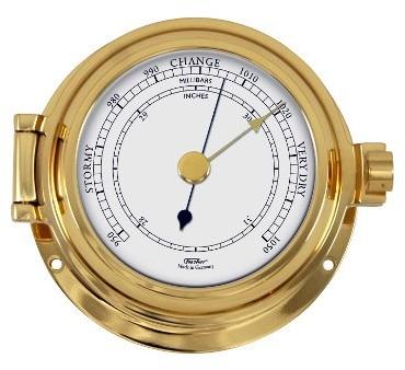 Baromètre Marine massif ou Horloge Diam 115mm (modèle Baromètre Marine massif ou