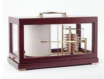 Barographe Baromètre enregistreur GM GC -Luxe- NAUDET Barographe Baromètre enregistreur