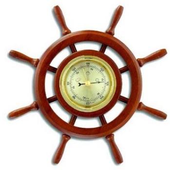 Baromètre style Roue à barre Déco Marine TFA T294009 Baromètre style Roue à barre