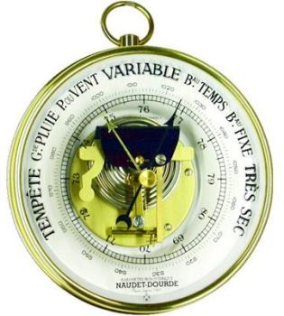 Baromètre Luxe à belière Diam 120 mm NAUDET N-1-12-B Baromètre Luxe à belière Diam