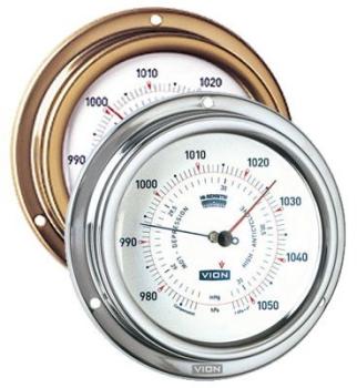 Baromètre HI-SENS ou indicateur ou Thermo hygro inox Baromètre HI-SENS ou indicateur
