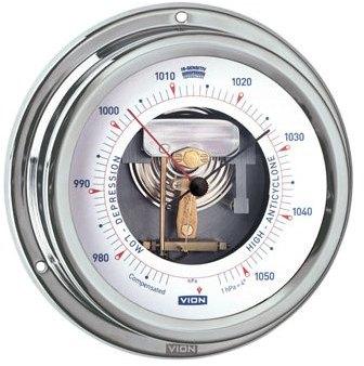 Baromètre HI-SENS Luxe inox diam 150 mm (Luxe avec Baromètre HI-SENS Luxe inox