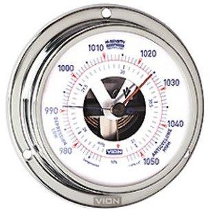 Baromètre HI-SENS ou indicateur de marée inox Hi-Sensitiv Baromètre HI-SENS ou indicateur