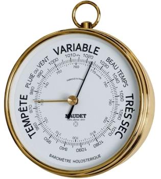Baromètre à Bélière Naudet Diam 125 mm NAUDET N-3-12-B Baromètre à Bélière Naudet