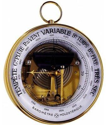 Baromètre Luxe à belière diam 170 mm NAUDET N-1-17-B Baromètre Luxe à belière diam